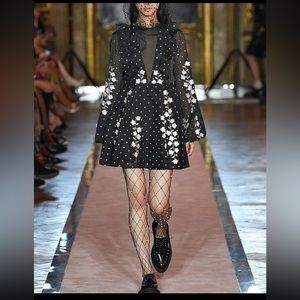 LIMITED EDITION GIAMBATTISTA VALLI X H&M  BLACK DRESS SIZE US 6